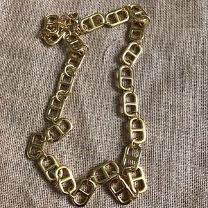 Tory Burch Gold Chain Link Necklace